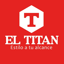 Logo de El Titán, proyecto de almacenes implementado por Dinova en Colombia. Diseño industrial y soluciones logísticas.