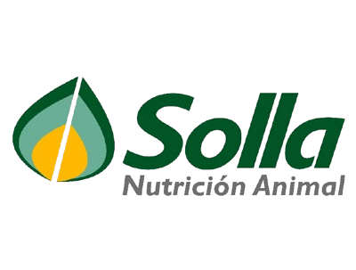 Logo de Solla Nutrición Animal, proyecto de Dinova en la planta Solla, soluciones industriales Colombia